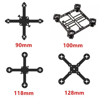 RJXHOBBY Micro Carbon Fiber Quadcopter Main Frame Kit Tiny QX100 90mm 100mm 118mm 128mm for Mini Micro Tiny Frame Carbon Fiber
RJXHOBBY Micro Carbon Fiber Quadcopter Main Frame Kit Tiny QX100 90mm 100mm 118mm 128mm for Mini Micro Tiny Frame Carbon Fiber