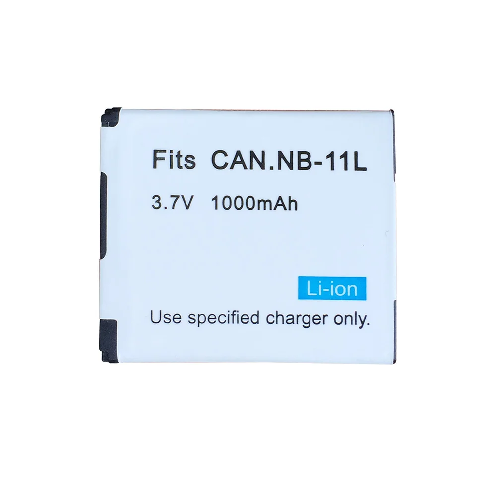1PC 3.7V 1000mAh NB-11L Battery NB 11L NB11L For Canon A2600 A3500 A4000IS IXUS 125 132 140 240 245 265 155 HS
1PC 3.7V 1000mAh NB-11L Battery NB 11L NB11L For Canon A2600 A3500 A4000IS IXUS 125 132 140 240 245 265 155 HS