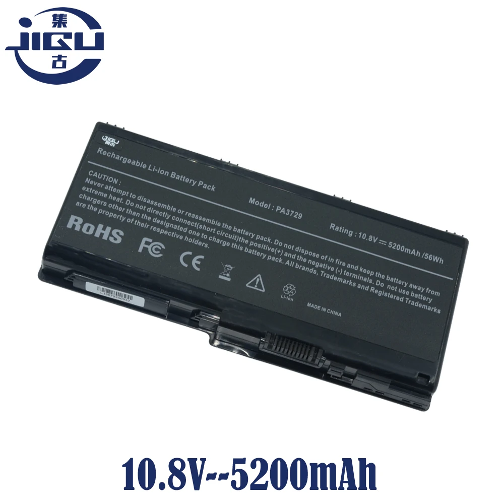 JIGU PA3730U-1BAS PABAS206 Laptop Battery For Toshiba PA3729U-1BRS For Qosmio P500 P505 X500-03L For Satellite Series
JIGU PA3730U-1BAS PABAS206 Laptop Battery For Toshiba PA3729U-1BRS For Qosmio P500 P505 X500-03L For Satellite Series