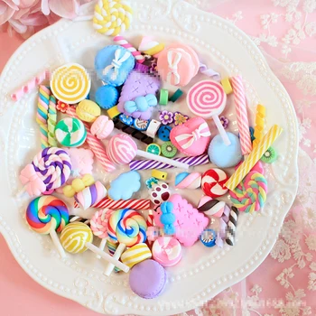 30/50/100Pcs Slime Charms Lollipop Biscuit Macaron Soft Clay Slime Accessories Beads Making Supplies For DIY Scrapbooking Crafts
30/50/100Pcs Slime Charms Lollipop Biscuit Macaron Soft Clay Slime Accessories Beads Making Supplies For DIY Scrapbooking Crafts