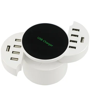 USB Wall Charger 10 Smart USB Ports 5V/8A Multi Port USB Wall Charger Travel Household Charger for iPhone SE 6S / 6Plus/7 iPad
USB Wall Charger 10 Smart USB Ports 5V/8A Multi Port USB Wall Charger Travel Household Charger for iPhone SE 6S / 6Plus/7 iPad