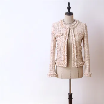 Autumn Elegant Wool Coat Women 2019 Winter Gold Short Slim Winter Coat Women abrigos mujer
Autumn Elegant Wool Coat Women 2019 Winter Gold Short Slim Winter Coat Women abrigos mujer
