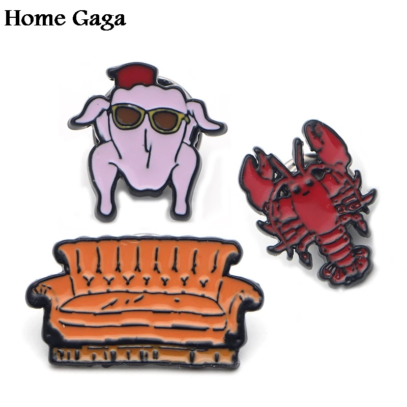 D0328 Homegaga New Arrival TV show friends Sofa pins lobster Brooch for Sweater Pin Badges Gift Jewelry for Man Women Girl Kids
D0328 Homegaga New Arrival TV show friends Sofa pins lobster Brooch for Sweater Pin Badges Gift Jewelry for Man Women Girl Kids