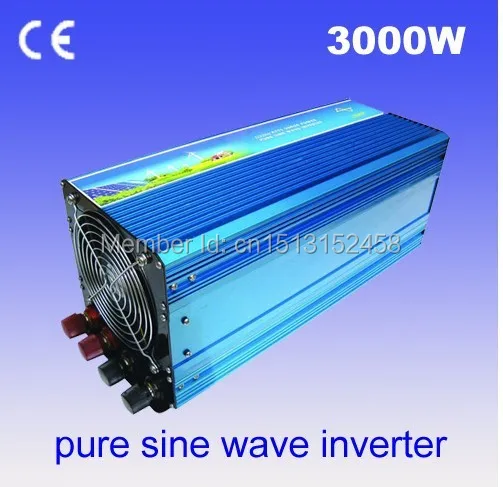 DHL Or Fedex free shipping 3000W Pure Sine Wave Inverter 3000w peak For Wind and solar energy High Qualit 
DHL Or Fedex free shipping 3000W Pure Sine Wave Inverter 3000w peak For Wind and solar energy High Qualit
