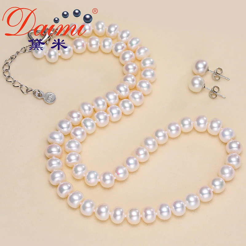 DAIMI Pearl Jewelry Sets Necklace Earrings Pearl Sets For Women Party Jewelry Wedding Jewlery
DAIMI Pearl Jewelry Sets Necklace Earrings Pearl Sets For Women Party Jewelry Wedding Jewlery