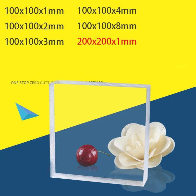 Acrylic Sheets Transparent Plastic For Plexiglass Perspex Sheet Plast Pressure Plate Clay Tool Cake Tool 100x100mm 200x200mm
Acrylic Sheets Transparent Plastic For Plexiglass Perspex Sheet Plast Pressure Plate Clay Tool Cake Tool 100x100mm 200x200mm