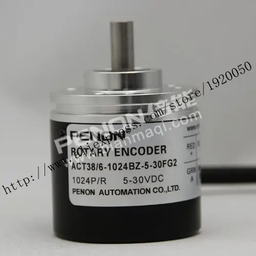 ACT38 / 6-1024BZ-5-30FG2 1024 line rotary encoder pulse does not throw an outer diameter of 38mm
ACT38 / 6-1024BZ-5-30FG2 1024 line rotary encoder pulse does not throw an outer diameter of 38mm