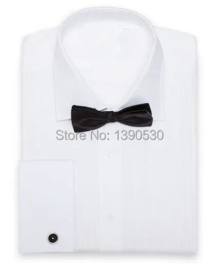100% cotton pure white wide spread collar with french cuff and pleated front men's made to measure shirts
100% cotton pure white wide spread collar with french cuff and pleated front men's made to measure shirts