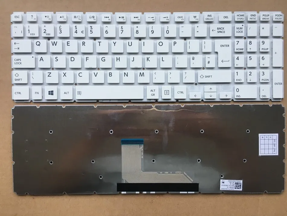 FOR Toshiba Satellite L55-B L55D-B L55t-B Keyboard Spanish Teclado Black