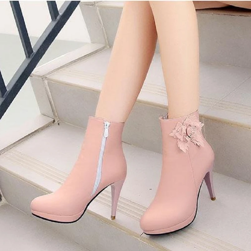 Cresfimix botas femininas women casual 9.5cm high heel boots female comfortable side zipper boots lady autumn winter boots a2295
Cresfimix botas femininas women casual 9.5cm high heel boots female comfortable side zipper boots lady autumn winter boots a2295
