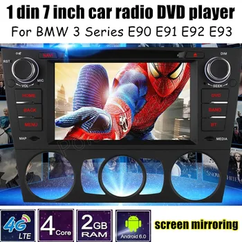 

Android 6.0 Car Stereo Radio 7 Inch Touch Screen 1 Din DVD Player GPS For B/MW 3 Series E90 E91 E92 E93