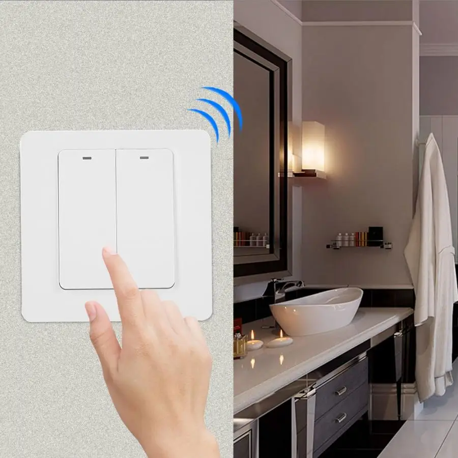 1/2 Gang Smart WIFI EU Plug 100-240VAC Remote APP Control Button Key Switch ewelink 1 Gang EU Smart Switch
1/2 Gang Smart WIFI EU Plug 100-240VAC Remote APP Control Button Key Switch ewelink 1 Gang EU Smart Switch