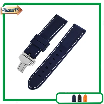 Silicone Rubber Watch Band for Breitling Watchband 22mm Men Women Resin Strap Wrist Loop Bracelet Belt Blue Black + Tool + Pin
Silicone Rubber Watch Band for Breitling Watchband 22mm Men Women Resin Strap Wrist Loop Bracelet Belt Blue Black + Tool + Pin