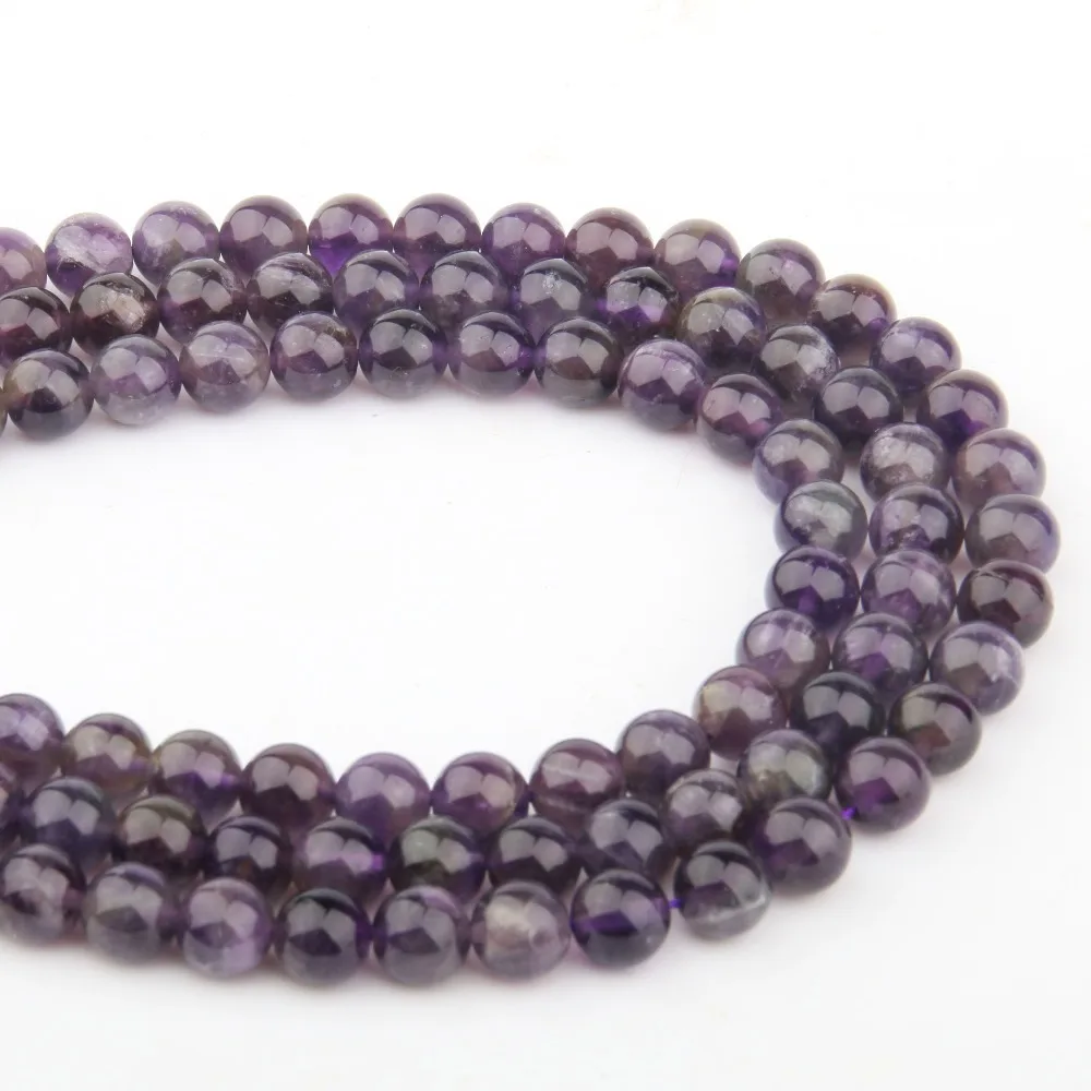 Natural Stone Beads Amethysts Stone 4/6/8/10/12mm Fashion Jewelry Loose Beads for Jewelry Making Necklace DIY Bracelet
Natural Stone Beads Amethysts Stone 4/6/8/10/12mm Fashion Jewelry Loose Beads for Jewelry Making Necklace DIY Bracelet