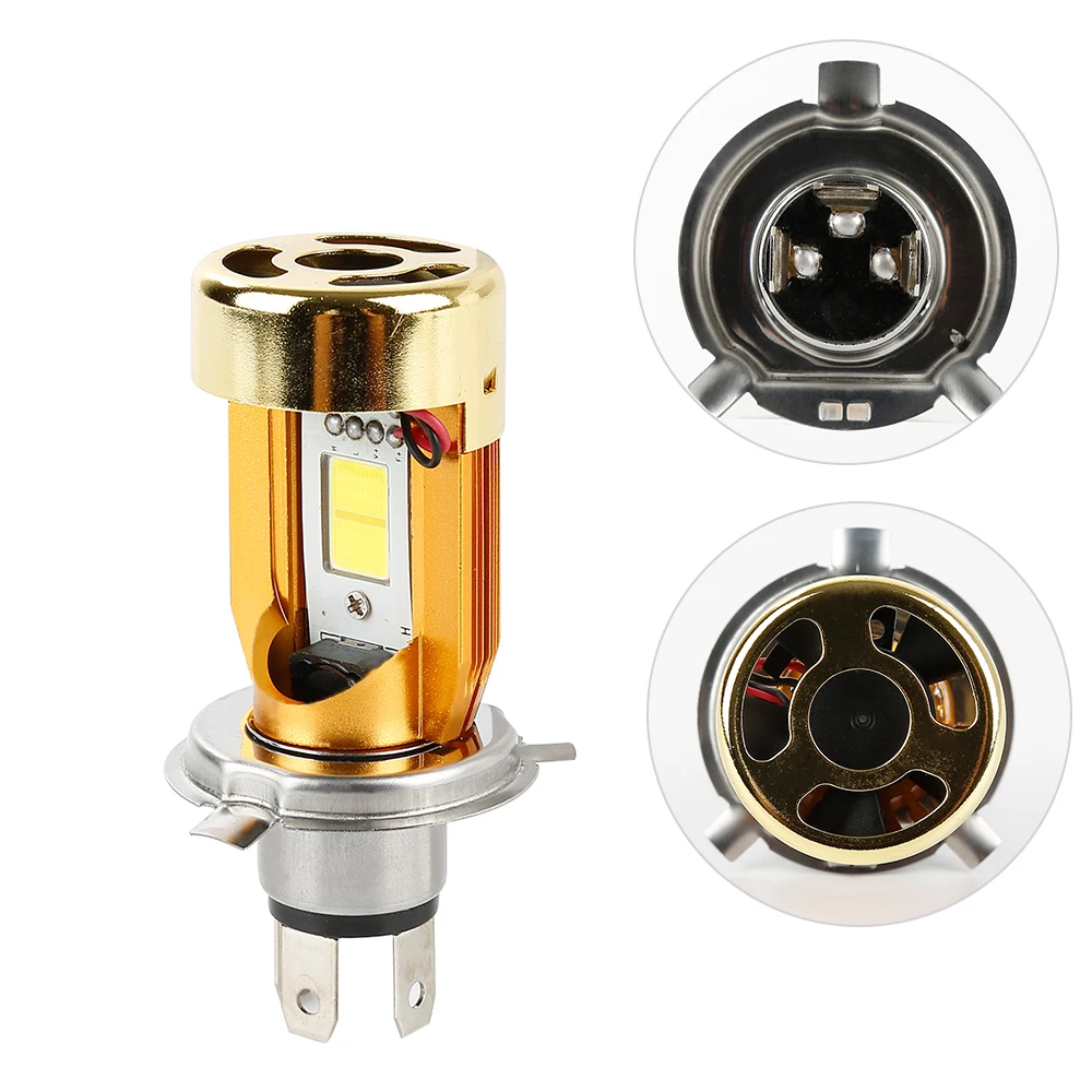 H4 12-80V Waterproof LED COB Lamp Motorcycle Headlight 6500K 20W Aluminum Alloy Headlight 1PC/2PCS
H4 12-80V Waterproof LED COB Lamp Motorcycle Headlight 6500K 20W Aluminum Alloy Headlight 1PC/2PCS