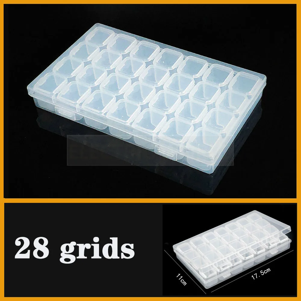 Plastic Box Clear Empty Nail Art Decoration Storage Case Box Nail Glitter Rhinestone Beads 28 Slots Accessories Container
Plastic Box Clear Empty Nail Art Decoration Storage Case Box Nail Glitter Rhinestone Beads 28 Slots Accessories Container