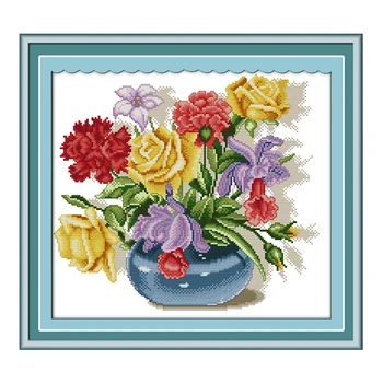 Joy Sunday cross stitch kits Legends rose DMC14CT11CT cotton fabric livingroom diningroom hotel shop painting factory wholesale
Joy Sunday cross stitch kits Legends rose DMC14CT11CT cotton fabric livingroom diningroom hotel shop painting factory wholesale