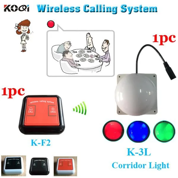 Wireless waiter call system 1+1