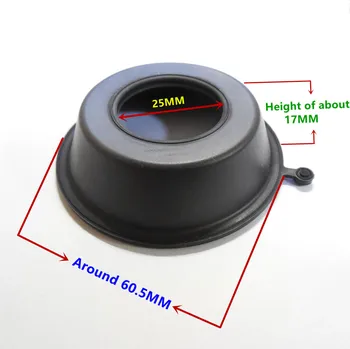 Free shipping motorcycle Mikuni carburetor new vacuum diaphragm EN125 GN125 applicable 
Free shipping motorcycle Mikuni carburetor new vacuum diaphragm EN125 GN125 applicable