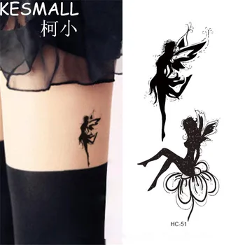 KESMALL 30PCS Waterproof Temporary Tattoos Sticker Henna Fake Tattoo Black Angel Style Sexy Cute Tatouage Body Art Tatto CO655
KESMALL 30PCS Waterproof Temporary Tattoos Sticker Henna Fake Tattoo Black Angel Style Sexy Cute Tatouage Body Art Tatto CO655