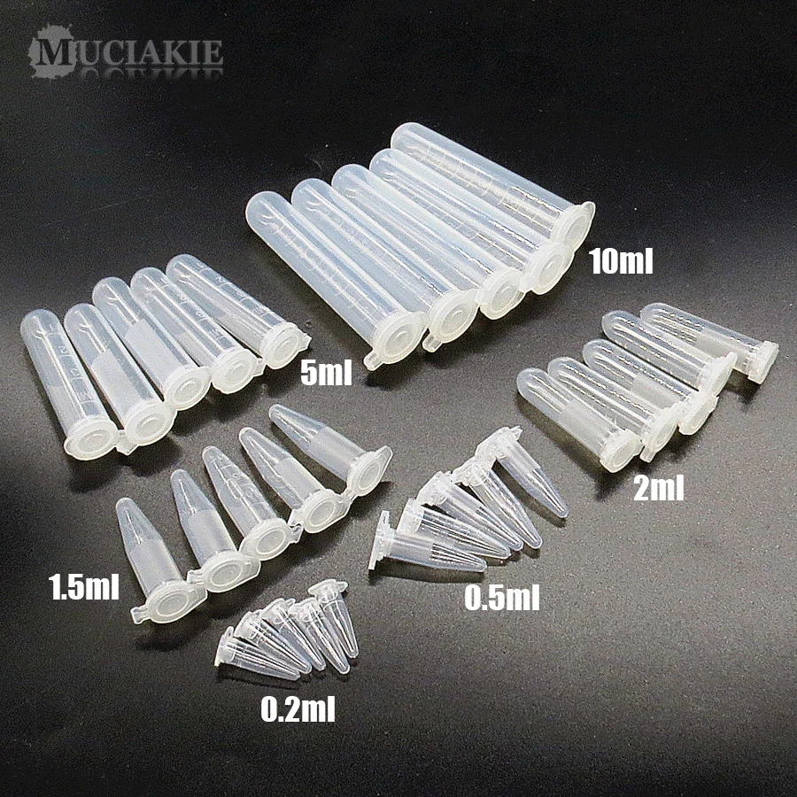 MUCIAKIE 0.2ml 0.5ml 1.5ml 2ml 5ml 10ml Nursery Trays PP Centrifuge Tube with Cover Bottle for Saving Seeds Good Quality
MUCIAKIE 0.2ml 0.5ml 1.5ml 2ml 5ml 10ml Nursery Trays PP Centrifuge Tube with Cover Bottle for Saving Seeds Good Quality