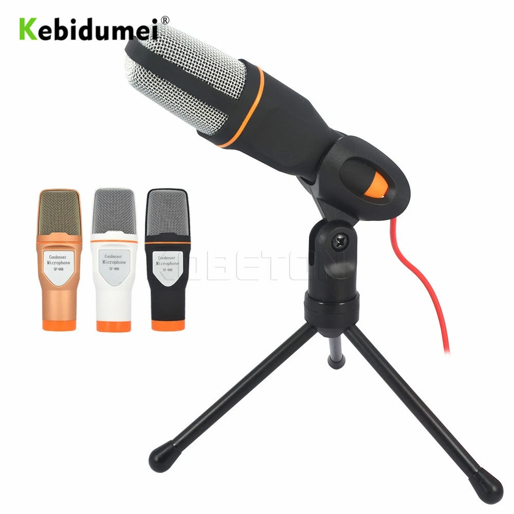 Kebidumei Wired Stereo Sound Studio Mics Microphones Condenser Microphone Karaoke Microfone with Stand Holder Clip for PC Laptop
Kebidumei Wired Stereo Sound Studio Mics Microphones Condenser Microphone Karaoke Microfone with Stand Holder Clip for PC Laptop