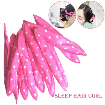 Cute wave point curler 6pcs/set rabbit ears sleep hair curling sponge curler soft pear flower hair accessories DIY modeling tool
Cute wave point curler 6pcs/set rabbit ears sleep hair curling sponge curler soft pear flower hair accessories DIY modeling tool