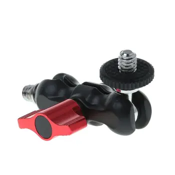 Double Ball Head Shoe Mount Adapter Magic Arm 1/4" Screw Portable GPS Phone LCD Monitor DV Video Light DSLR Camera
Double Ball Head Shoe Mount Adapter Magic Arm 1/4" Screw Portable GPS Phone LCD Monitor DV Video Light DSLR Camera