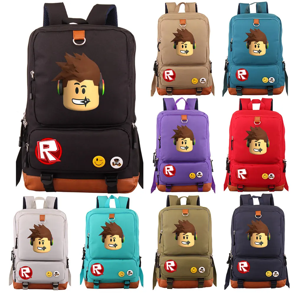 Fashion Cartoon Hot Games Roblox Multicolor Boy Girl School bag Women Bagpack Teenagers Schoolbags Canvas Men Student Backpack
Fashion Cartoon Hot Games Roblox Multicolor Boy Girl School bag Women Bagpack Teenagers Schoolbags Canvas Men Student Backpack