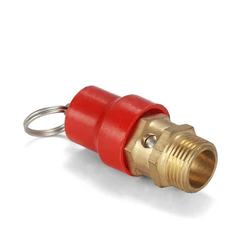 1/4" BSP Male Thread 12KG 1.2MPA 174PSI Safety Release Valve Pressure Relief Regulator For Air Compressor
1/4" BSP Male Thread 12KG 1.2MPA 174PSI Safety Release Valve Pressure Relief Regulator For Air Compressor