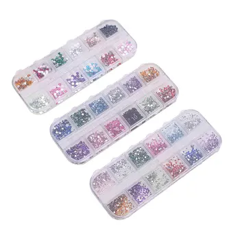 3000Pcs 1.5/2/3mm Resin Nail Rhinestones Mixed Round Diamond Shapes 3D Nail Decoration Acrylic UV Gel Nail Art Decor
3000Pcs 1.5/2/3mm Resin Nail Rhinestones Mixed Round Diamond Shapes 3D Nail Decoration Acrylic UV Gel Nail Art Decor