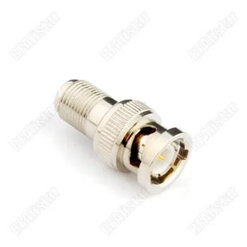 50 Pieces RF Adapter F Female Jack to BNC Male plug straight Coaxial Connector Adapter Brass
50 Pieces RF Adapter F Female Jack to BNC Male plug straight Coaxial Connector Adapter Brass
