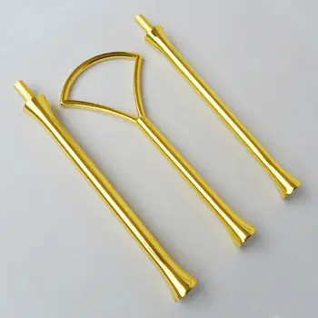 fan style 3-tier gold silver cake fitting handles /cake plate handles (FREE SHIPPING) 130 sets/ bag.
fan style 3-tier gold silver cake fitting handles /cake plate handles (FREE SHIPPING) 130 sets/ bag.