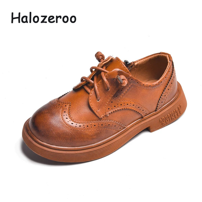 New Spring Baby Girls Black Shoes Children Pu Leather Shoes Kids Brand Soft Loafer Boys Soft Oxford Fashion Platform Brogue 2019
New Spring Baby Girls Black Shoes Children Pu Leather Shoes Kids Brand Soft Loafer Boys Soft Oxford Fashion Platform Brogue 2019