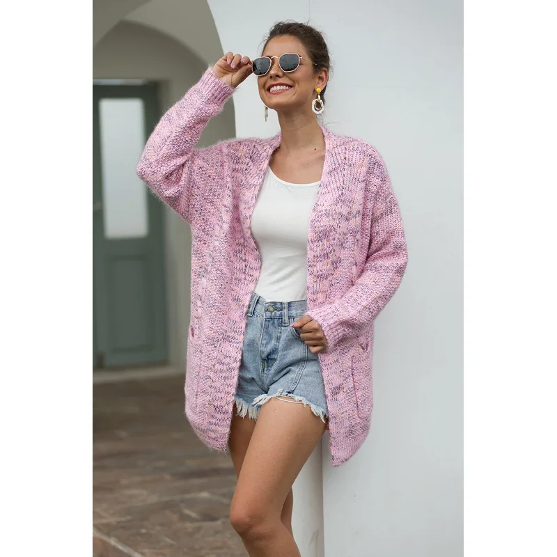 New 2019 Women Cardigan Long Sleeve Knitted Sweater Women Open Stitch Casual Sweaters Women Invierno female Loose Cardigan Mujer
New 2019 Women Cardigan Long Sleeve Knitted Sweater Women Open Stitch Casual Sweaters Women Invierno female Loose Cardigan Mujer