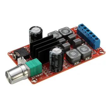 2x50W Digital Power Amplifier Board 5V To 24V Dual Channel Stereo AMP TPA3116D2 New Arrival
2x50W Digital Power Amplifier Board 5V To 24V Dual Channel Stereo AMP TPA3116D2 New Arrival