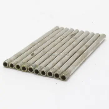 10Pcs 3mm 1/8" inch Lapidary Super-thin Diamond Coated Core Drill Bit Hole Saw 0.5mm Rim Save Materials for Jasper Gems Agate
10Pcs 3mm 1/8" inch Lapidary Super-thin Diamond Coated Core Drill Bit Hole Saw 0.5mm Rim Save Materials for Jasper Gems Agate