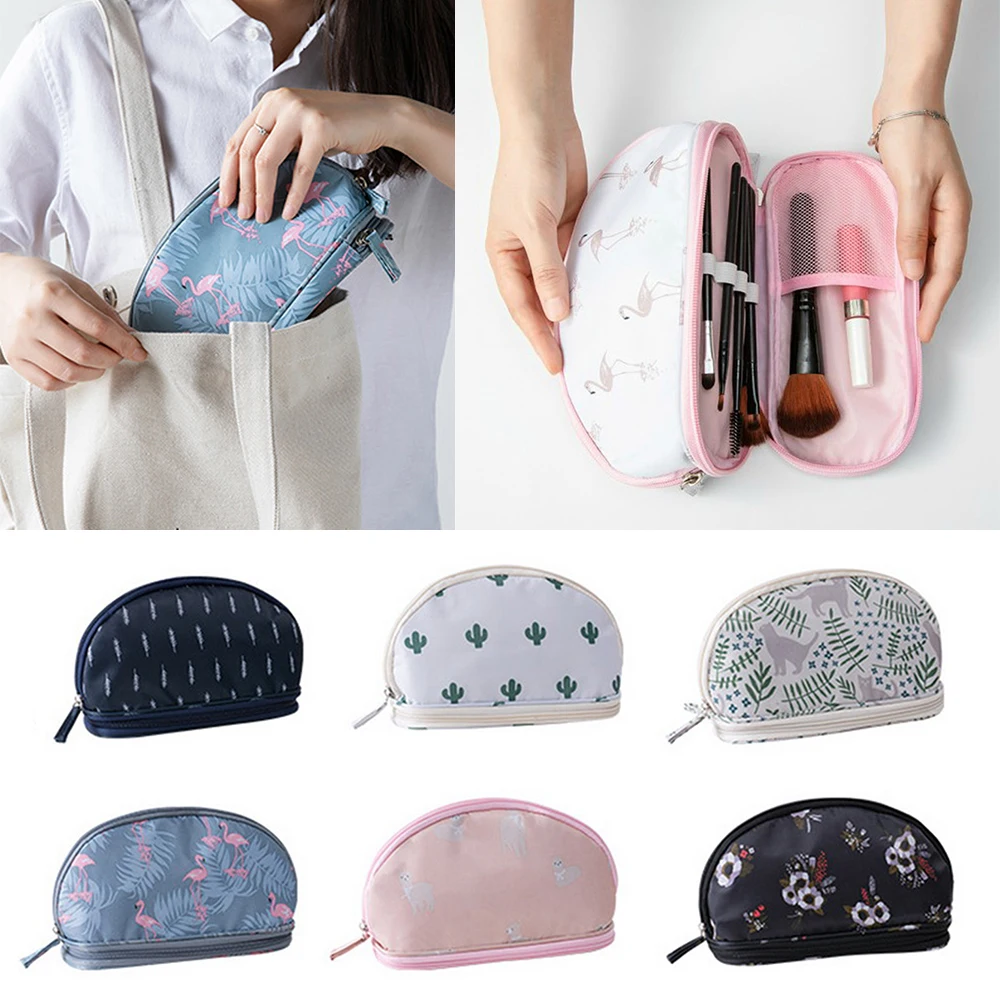1PCs Portable Cosmetics Storage Bags Case With Zipper Large Capacity Double Layer Makeup Orgnizer For Travel Handbag Container
1PCs Portable Cosmetics Storage Bags Case With Zipper Large Capacity Double Layer Makeup Orgnizer For Travel Handbag Container