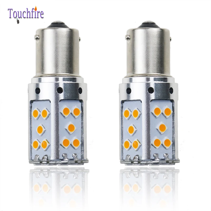 2PCS LED 1156 P21W BA15S PY21W BAU15S Canbus Car Bulb 2400Lm Turn Signal Light 35 LED 3030SMD for Volvo S40/Mercedes C200
2PCS LED 1156 P21W BA15S PY21W BAU15S Canbus Car Bulb 2400Lm Turn Signal Light 35 LED 3030SMD for Volvo S40/Mercedes C200