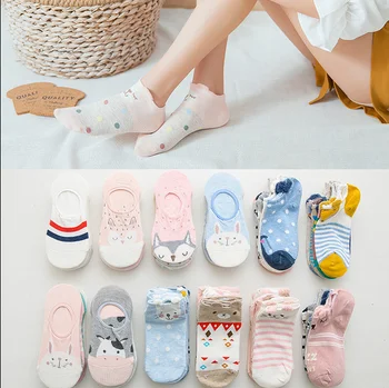 Cute Animal Cotton Socks Female Kawaii Cat With Dog Summer Short Socks Slippers Women Casual Soft Funny Boat Socks
Cute Animal Cotton Socks Female Kawaii Cat With Dog Summer Short Socks Slippers Women Casual Soft Funny Boat Socks