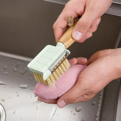 Pure wood solid wood stainless steel grater knife grater plastic fruit potato apple vegetable cleaning brush
Pure wood solid wood stainless steel grater knife grater plastic fruit potato apple vegetable cleaning brush