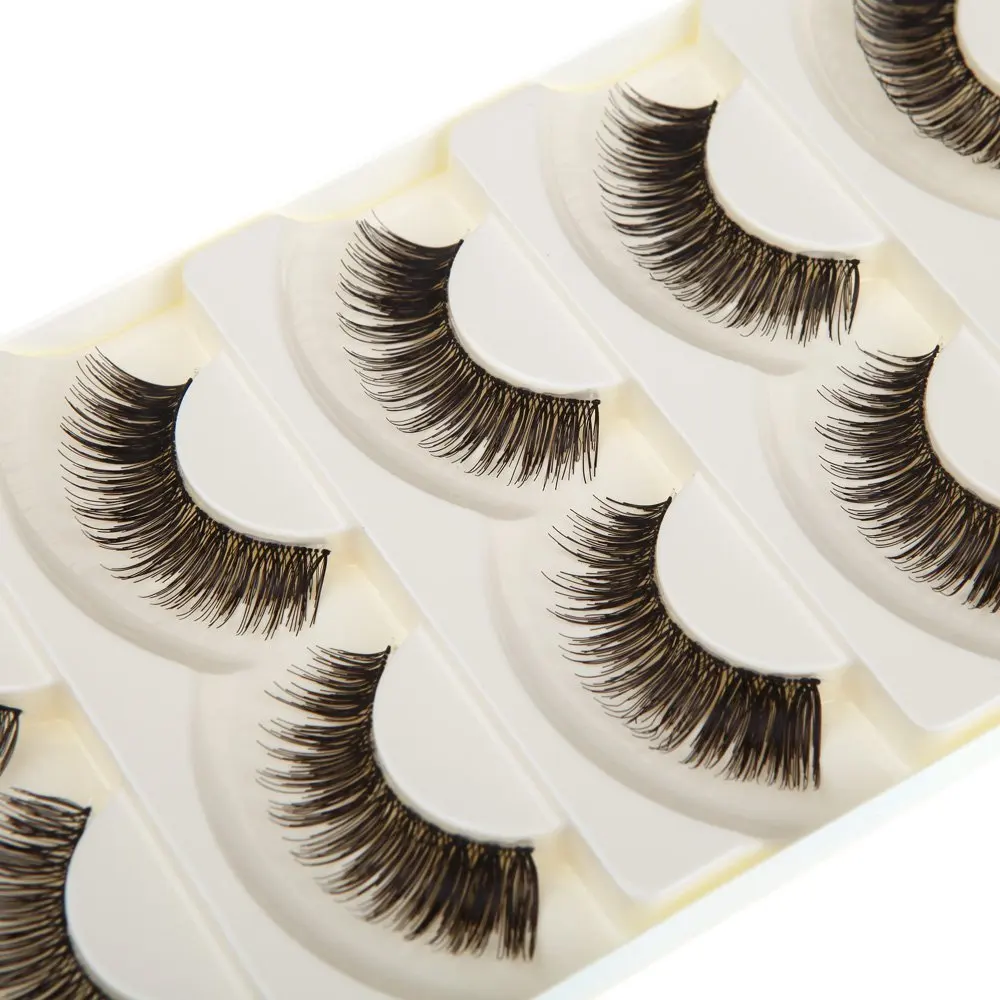 HHFF 5 Pairs False Eyelashes Pure Hand-made Voluminous Thick Long Fake Lashes style 4
HHFF 5 Pairs False Eyelashes Pure Hand-made Voluminous Thick Long Fake Lashes style 4