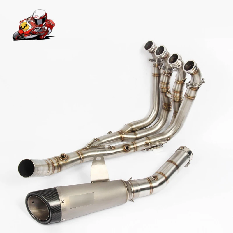 Мотоцикл Полный выхлопной системы Слипоны для BMW 2010-2018 S1000RR 2010-2016 S1000R Глушитель