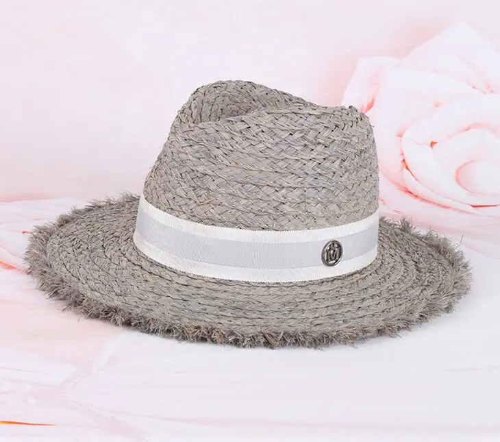 Handmade Weave Raffia Sun Hats For Women Summer Women Outdoors Casual Sunshade Straw Panama Jazz Hat Grey Beach Packable Hat
Handmade Weave Raffia Sun Hats For Women Summer Women Outdoors Casual Sunshade Straw Panama Jazz Hat Grey Beach Packable Hat