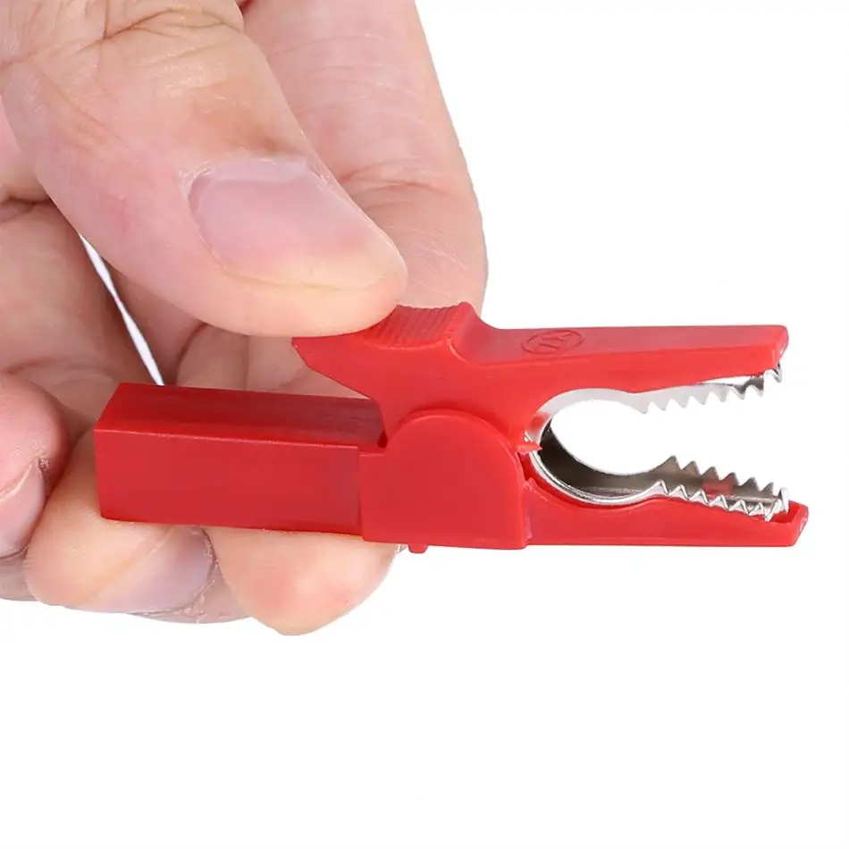 1pc 55mm ClipTest Car Vehicle Battery Cable Wire Clamp 32A Test Clip for Electrical Jumper Wire Cable
1pc 55mm ClipTest Car Vehicle Battery Cable Wire Clamp 32A Test Clip for Electrical Jumper Wire Cable
