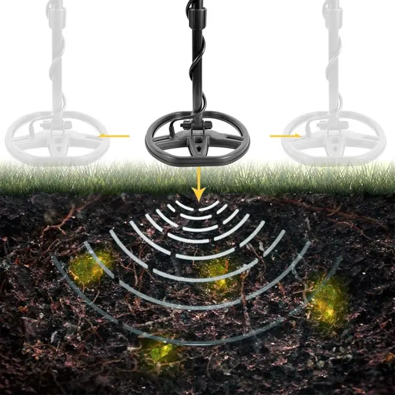 TX-850 Metal Detector LCD & Sound Mode Gold Digger Finder Treasure Hunters Detecting Equipment Undergrounds Depth 2.5m
TX-850 Metal Detector LCD & Sound Mode Gold Digger Finder Treasure Hunters Detecting Equipment Undergrounds Depth 2.5m