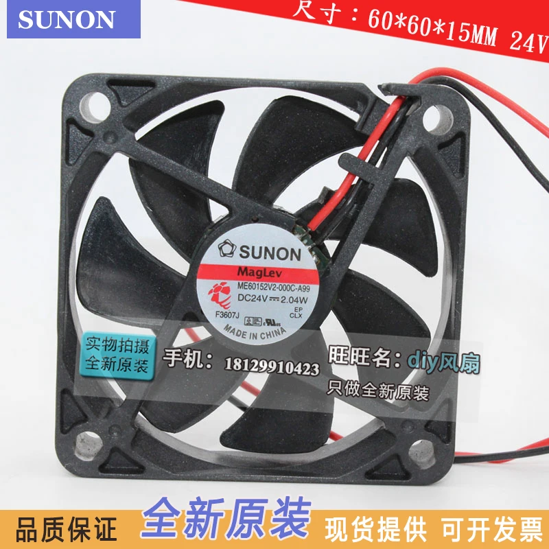 Новый SUNON ME60152V2-000C-A99 6 см преобразователь частоты 24 В 6015 охлаждающий вентилятор
Новый SUNON ME60152V2-000C-A99 6 см преобразователь частоты 24 В 6015 охлаждающий вентилятор