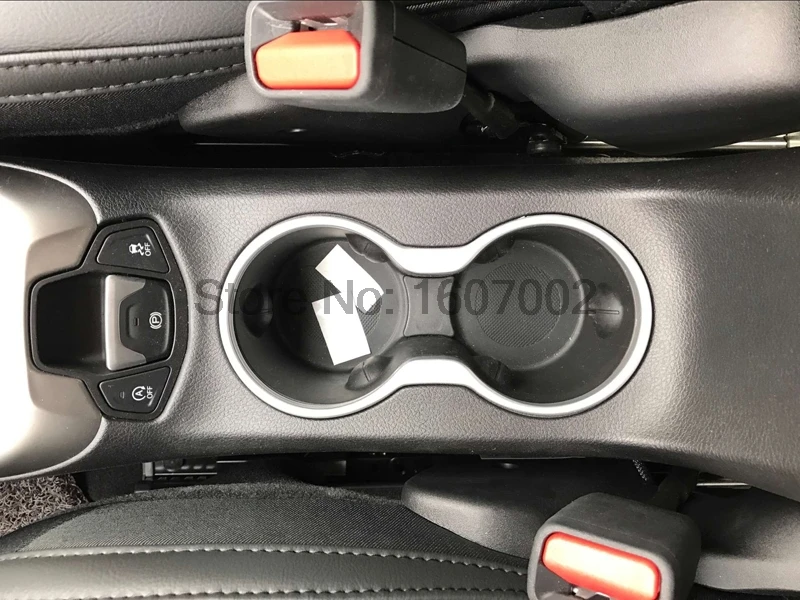 Подходит для Jeep Compass второго поколения 2017 2018 ABS Matte держатель стакана с водой в