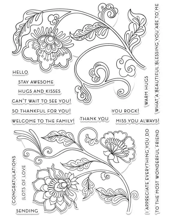 flower Transparent Clear Stamp for DIY scrapbooking/Card Making C88 
flower Transparent Clear Stamp for DIY scrapbooking/Card Making C88