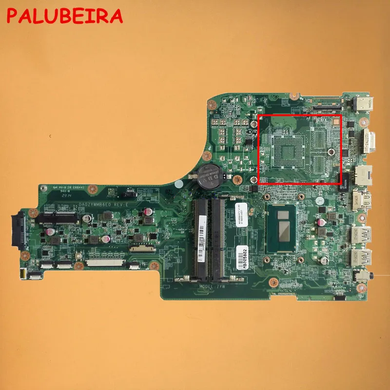PALUBEIRA WITH CPU Laptop motherboard DA0ZYWMB6E0 NBMP811001 NB.MP811.001 For ACER aspire E5-771G E5-771 motherboard DDR3L
PALUBEIRA WITH CPU Laptop motherboard DA0ZYWMB6E0 NBMP811001 NB.MP811.001 For ACER aspire E5-771G E5-771 motherboard DDR3L